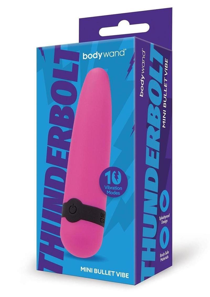 Bodywand Thunderbolt Rechargeable Mini Bullet - Pink