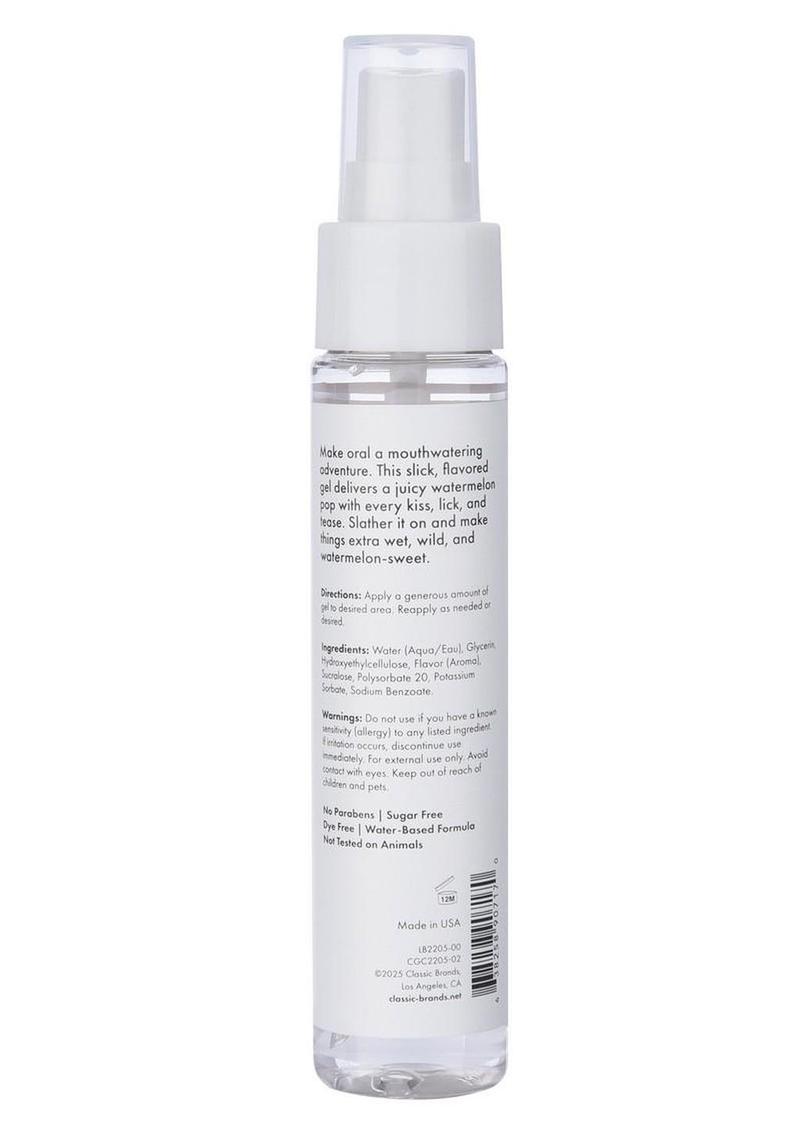 Cgc Blow Me Oral Sex Gel 2oz - Watermelon
