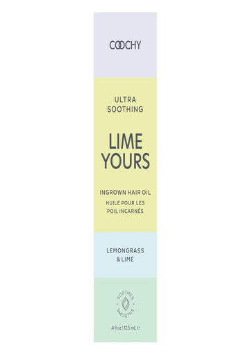 Coochy Ultra Soothing Lime Yours Ingrown Hair Oil Lemongrass Lime - .5oz.