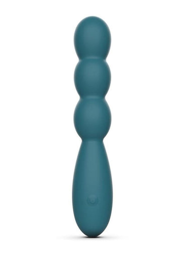 Gold-N-Dreams Rosa Rechargeable Silicone Vibrator - Teal