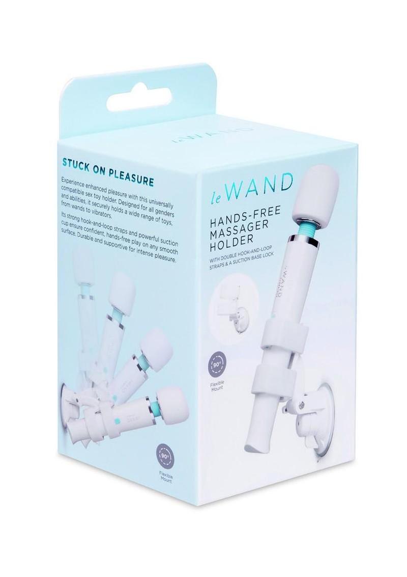 Le Wand Classique Hands-Free Massager Holder - White