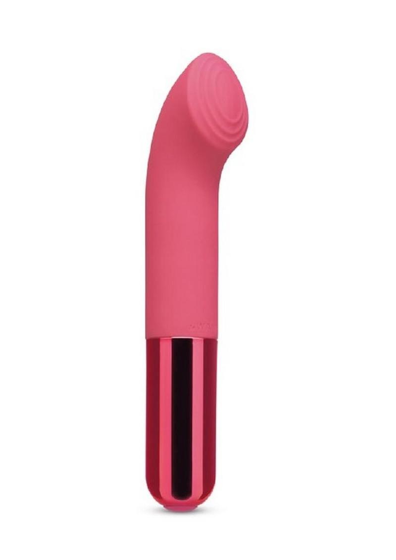 Le Wand Mini Vibe G-Love Rechargeable G-Spot Vibrator - Red