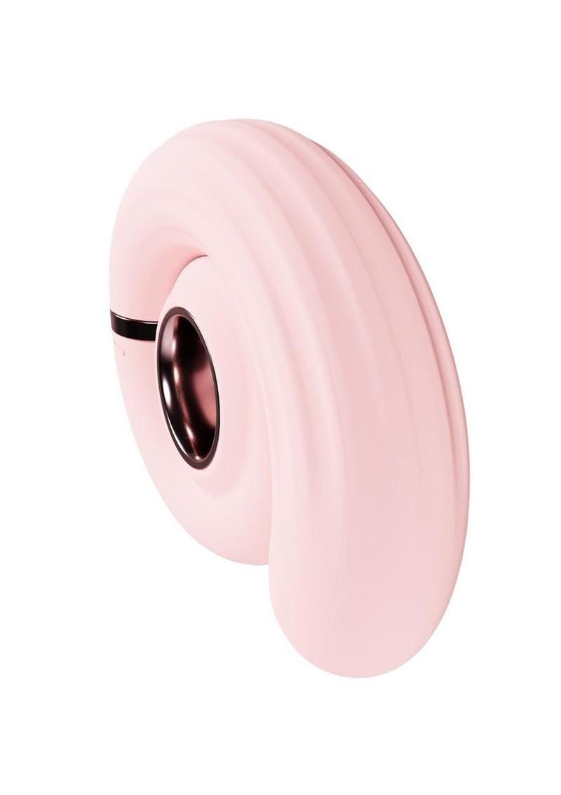 Loveline Tourner 10 Speed Silicone Rechargeable Vibrating Swirl Clitoral Stimulator