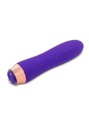 Nu Sensuelle Envy Xlr8 Rechargeable Silicone Bullet with Nitro Motor - Deep Purple