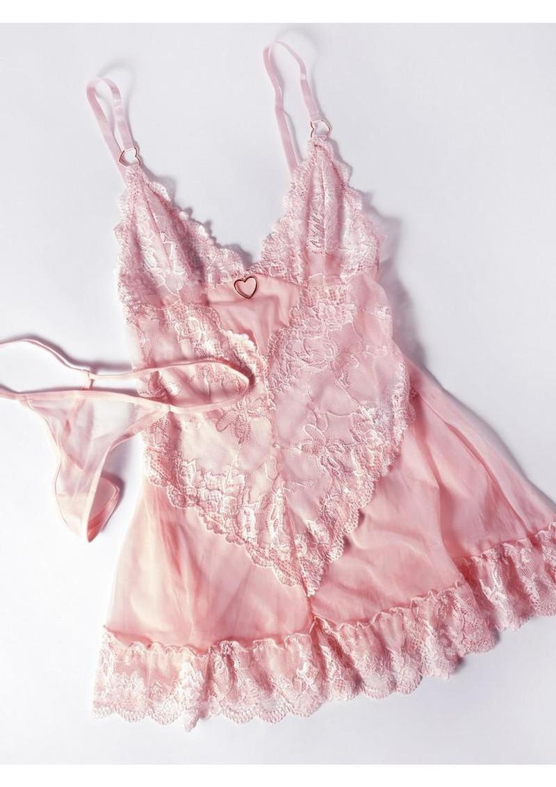 Oh LA LA Cheri Forever Valentine Babydoll
