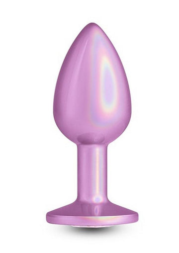 Rear Assets Anal Plug - Small - Iridescent - Pink - Small