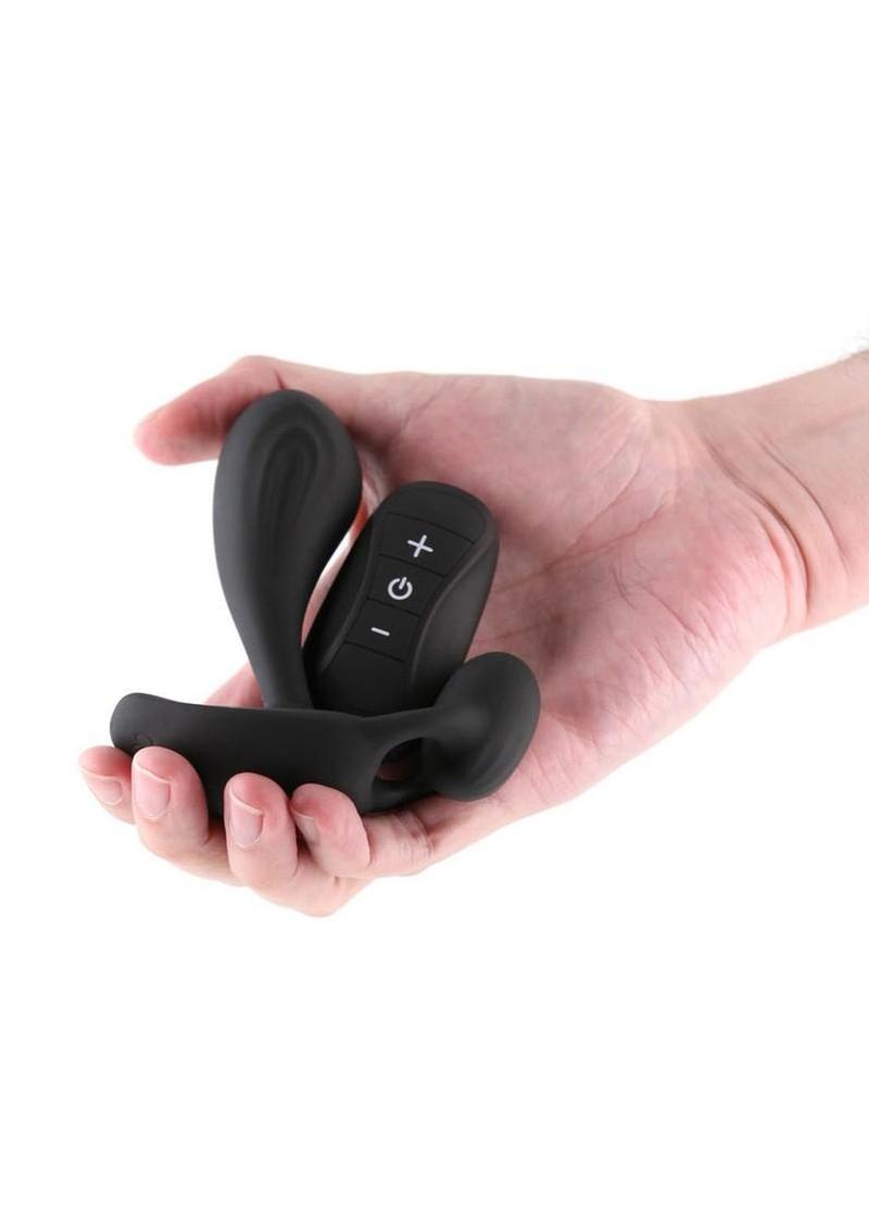 Renegade Echo Rechargeable Silicone Prostate Massager with Remote Control