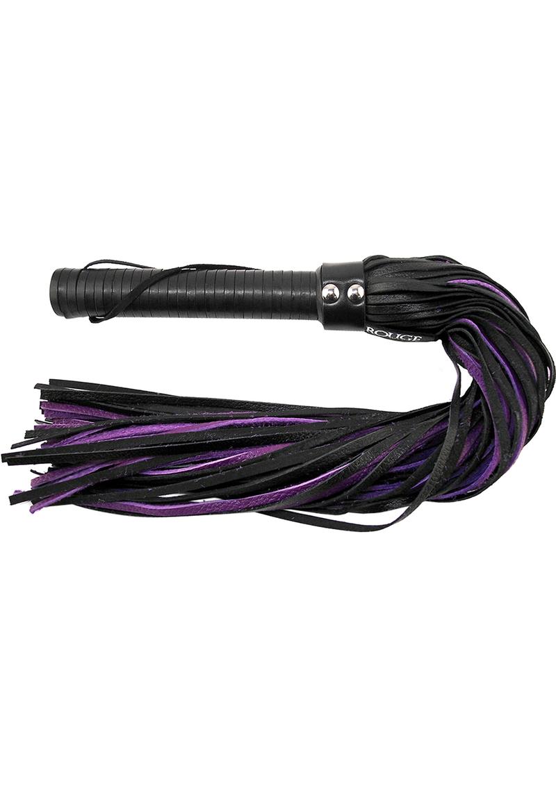 Rouge Leather Flogger - Black
