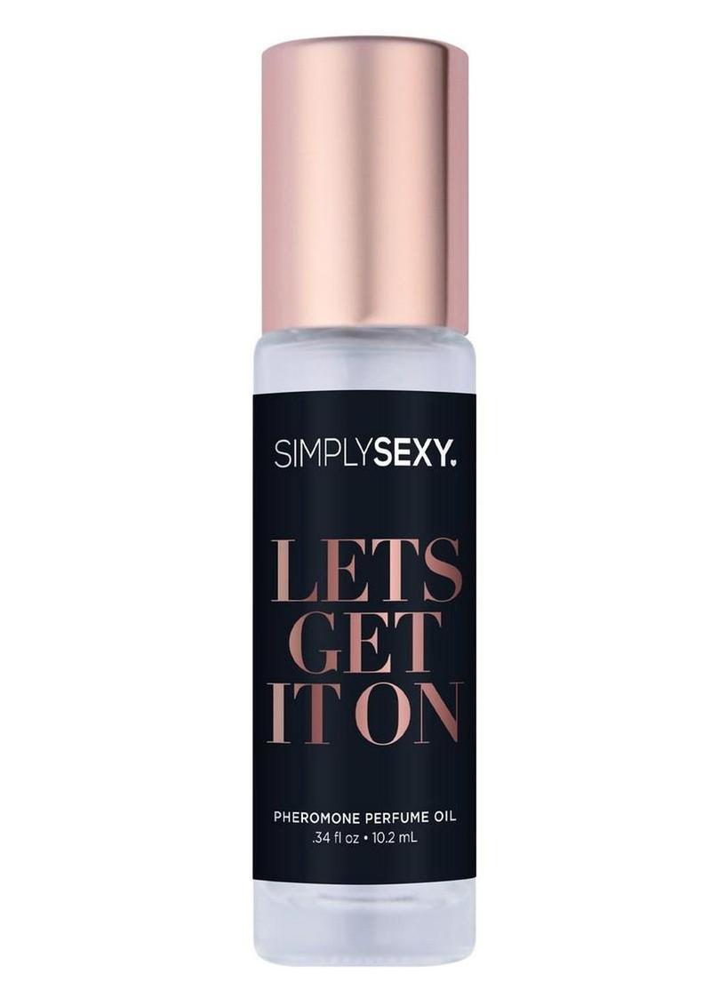 Simply Sexy Pheromone Perfume Oil Roll-On - Let's Get It On
