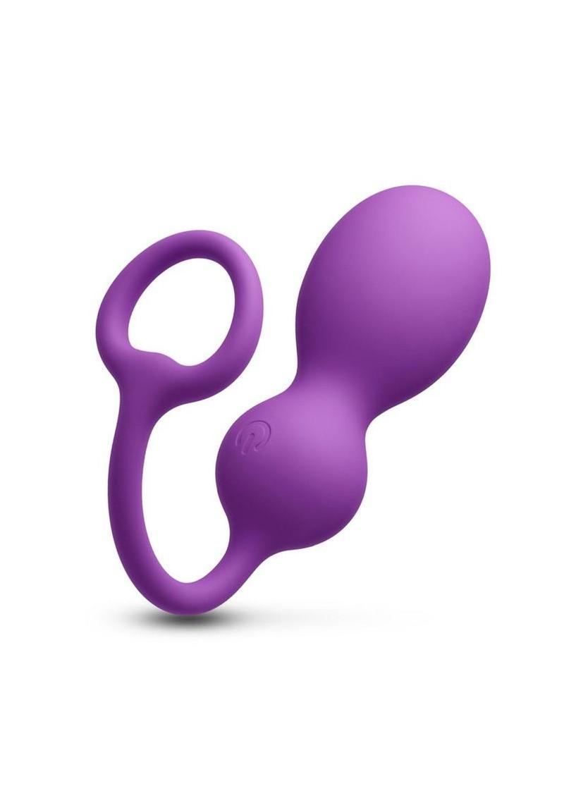 Techno Bop Rechargeable Silicone App Compatible Vibrator - Purple