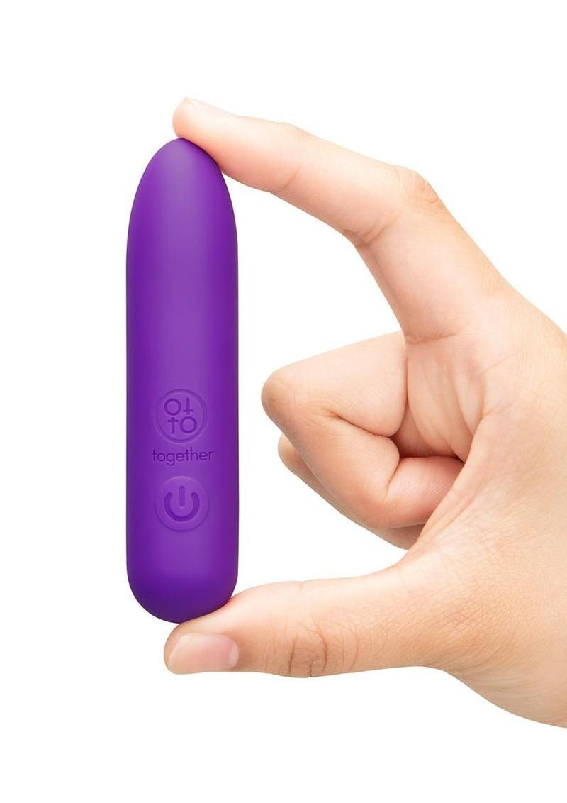 Together Point Pointy Bullet Silicone Rechargeable Vibrator