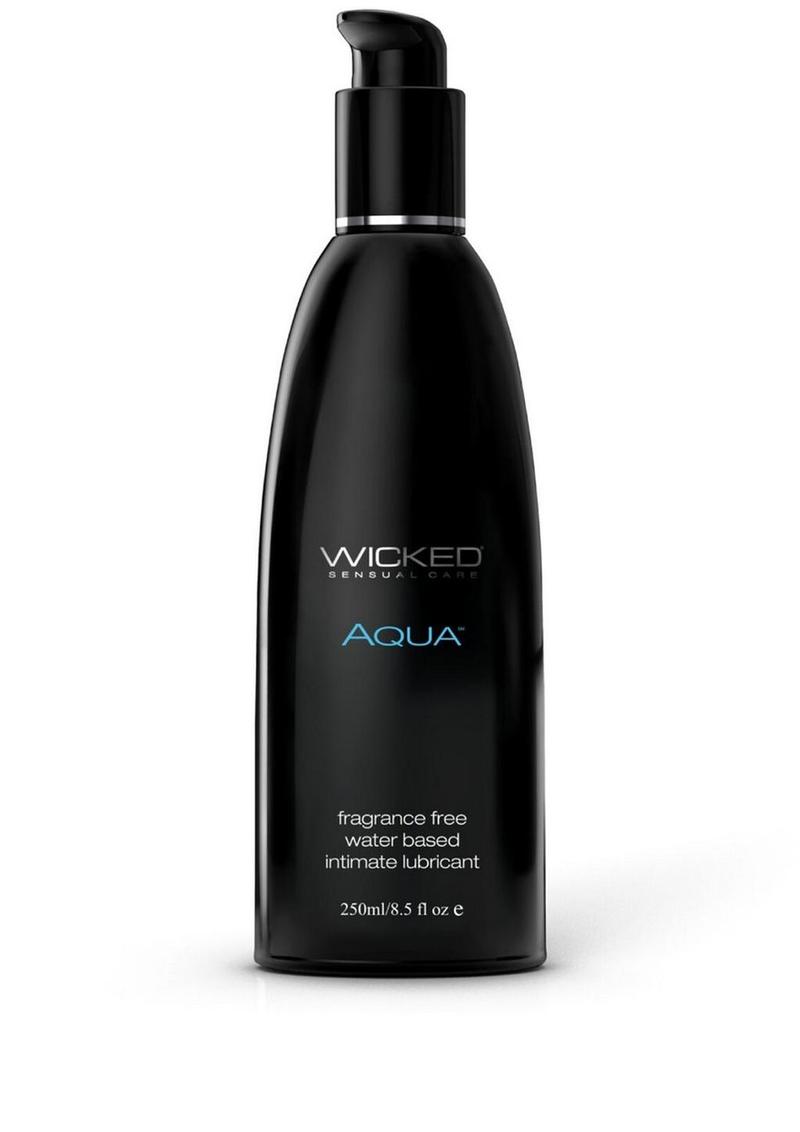 Wicked Aqua Water Based Lubricant Fragrance Free - 2oz